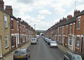 Dial-up on this street would have taken approximately 3.2 days Google street view